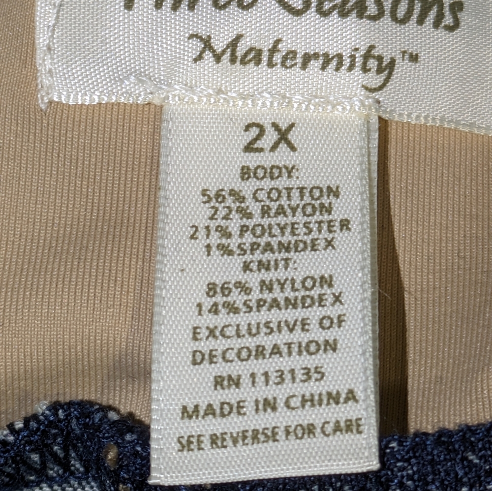 Three Seasons Maternity Women's jeans size 2 X - Picture 9 of 9